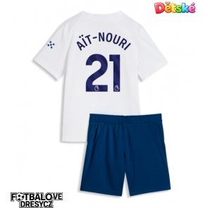 Manchester City Rayan Ait-Nouri #21 Dětské Alternativní dres komplet 2026-27 Krátký Rukáv (+ trenýrky)